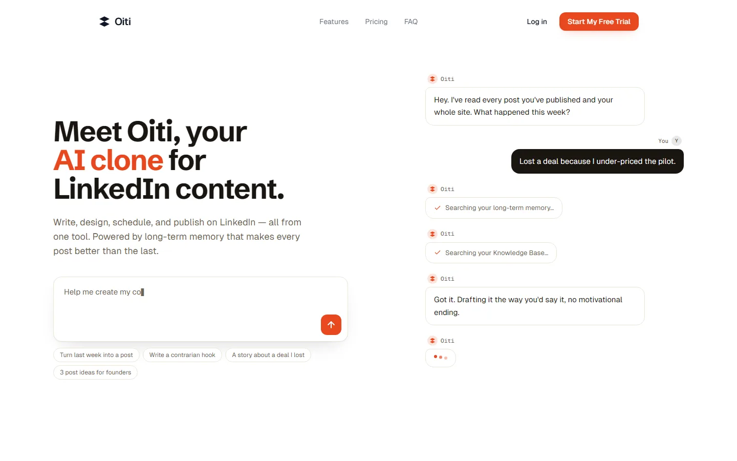 Oiti homepage